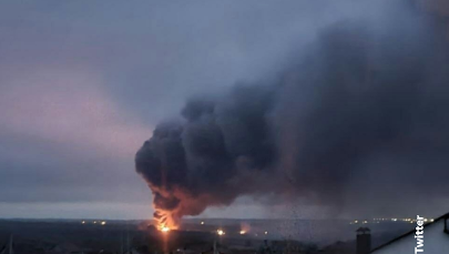 ​Płonie skład amunicji w Biełgorodzie. Miasto leży przy rosyjsko-ukraińskiej granicy