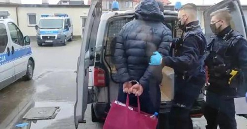 Płońsk. Zatrzymanie sprawcy napaści w hotelu /KPP Płońsk /