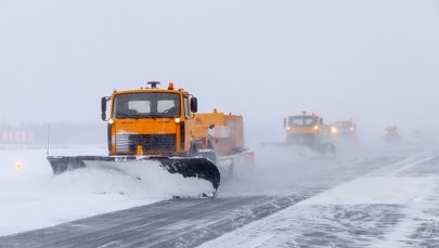 Pług śnieżny śmiertelnie potrącił mężczyznę na lotnisku w USA
