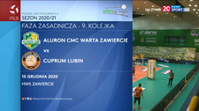 PlusLiga. Aluron CMC Warta Zawiercie - Cuprum Lubin 3-0. Skrót meczu (POLSAT SPORT). wideo