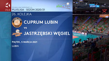 PlusLiga. Cuprum Lubin – Jastrzębski Węgiel 0:3. Skrót meczu (POLSAT SPORT). Wideo