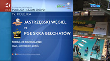 PlusLiga. Jastrzębski Węgiel - PGE Skra Bełchatów 3-2. Skrót meczu (POLSAT SPORT). wideo