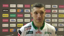 PlusLiga. Wojciech Żaliński i Damian Schulz po meczu z Cerrad Enea Czarni Radom. wideo