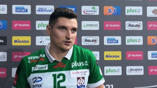 PlusLiga. Wypowiedzi pomeczowe Wojciecha Żalińskiego i Dmytro Teriomienki. wideo