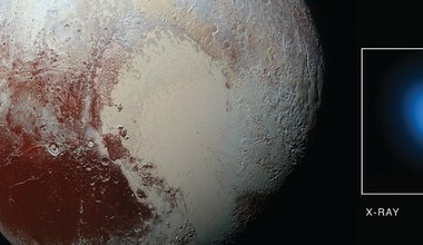 Pluton emituje promieniowanie X