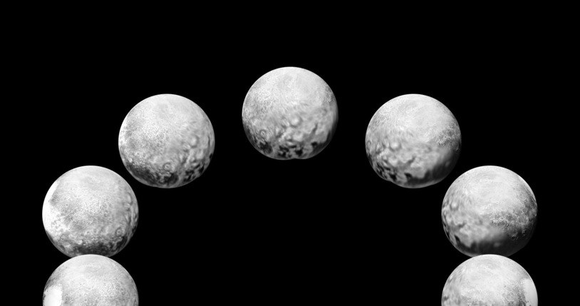 Pluton przez całą dobę /NASA