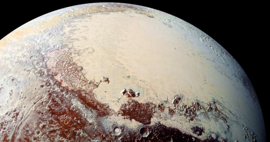 Pluton zaczynał jako naprawdę gorący obiekt? /NASA