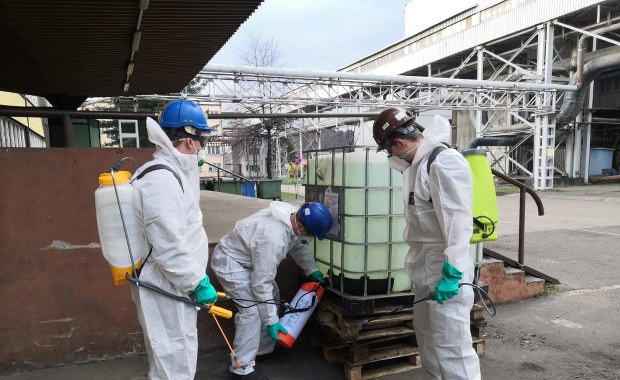 Płyn do dezynfekcji powstaje w kopalni Ziemowit 