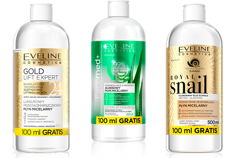 Płyny micelarne Eveline Cosmetics - Styl w INTERIA.PL