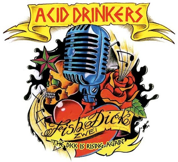 Płyty "Fishdick Zwei - The Dick Is Rising Again" z autografami muzyków Acid Drinkers czekają na Was /