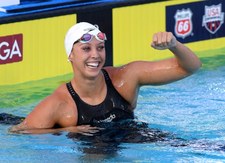 Pływacki rekord świata Amerykanki Baker na 100 m stylem grzbietowym