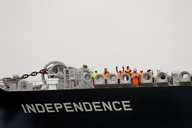Pływający terminal LNG "Niepodległość" już w Kłajpedzie /EPA