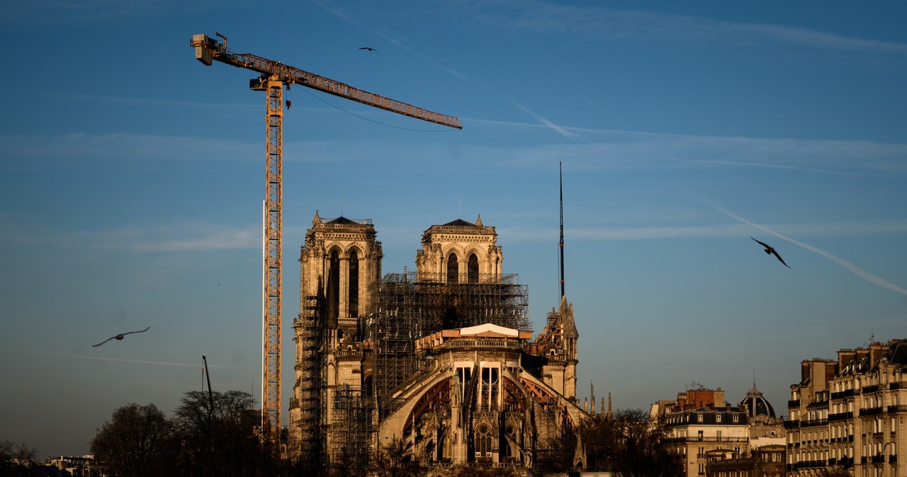 Po 5 latach od pożaru katedra Notre Dame w Paryżu znów będzie otwarta. /Philippe Lopez  /AFP