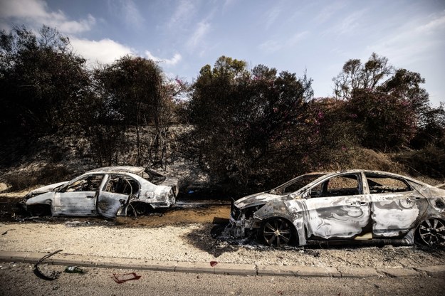 Po ataku Hamasu na Izrael z 7 października 2023 r. /Mostafa Alkharouf/Anadolu Agency /PAP/Abaca