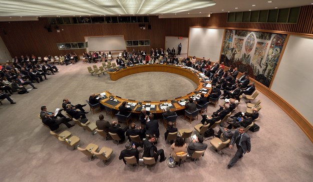 Po grudniowej próbie rakiety dalekiego zasięgu, Rada Bezpieczeństwa ONZ rozszerzyła sankcje wobec Phenianu /JUSTIN LANE /PAP/EPA