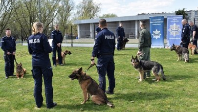 Po latach służby psi funkcjonariusze przeszli na emeryturę