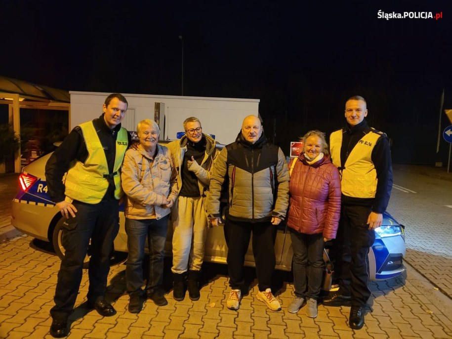 Po mężczyznę przyjechała do Gliwic jego rodzina /Policja