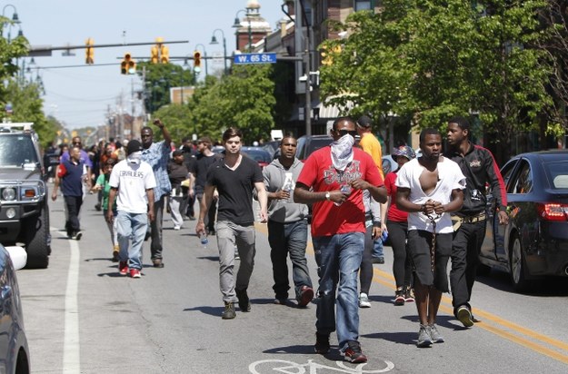 Po ogłoszeniu wyroku w Cleveland wybuchły protesty /DAVID MAXWELL /PAP/EPA