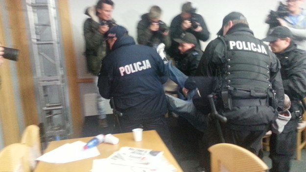 Po północy musiała interweniować policja /Paweł Balinowski /RMF FM