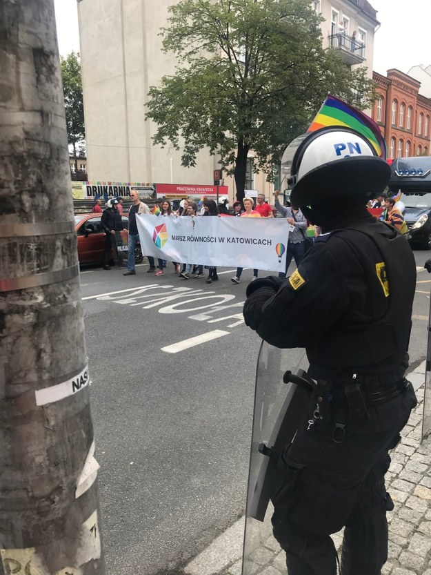 Po południu w centrum miasta przeszedł Marsz Równości /Marcin Buczek /RMF FM