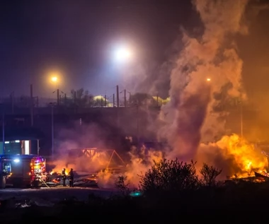 Po pożarze obozu brakuje 600 migrantów