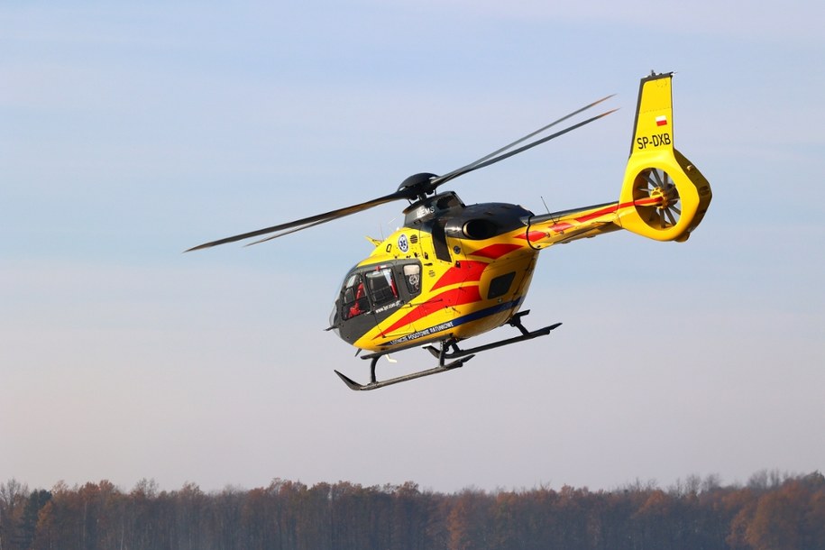 W kamperze wybuchła instalacja. Ranną zabrał śmigłowiec LPR