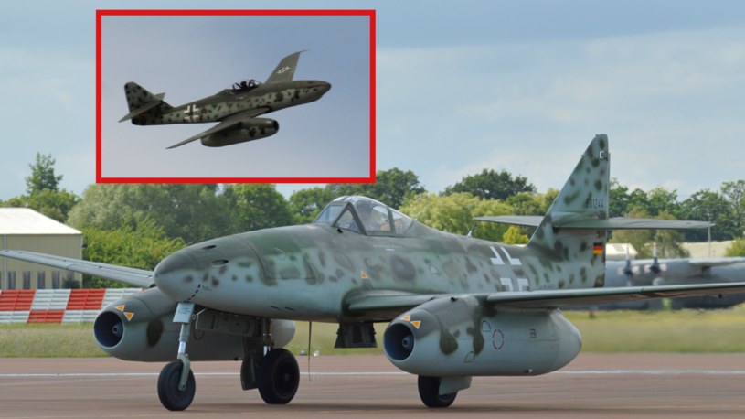 Po raz pierwszy w historii Messerschmitt Me 262 leciał w Wielkiej Brytanii /@Brandon71822792 /Twitter
