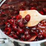Po raz pierwszy zrobiłam sos żurawinowy z tym dodatkiem. Nie mam lepszego do mięs 