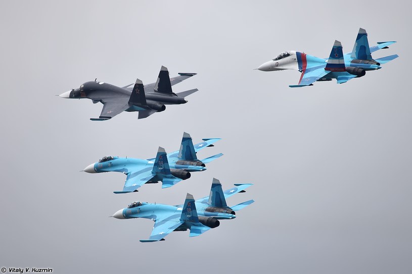 Po serii zestrzeleń bombowców Su-34, Rosjanie ponownie wysyłają je na front. /Vitaly Kuzmin /Wikimedia