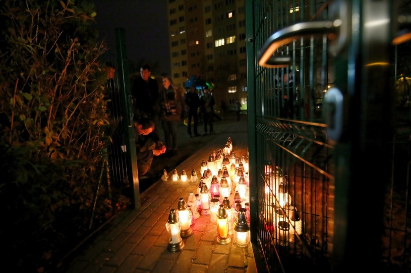 Po śmierci 21-letniego Adama jego znajomi zorganizowali protest /Tomasz Wojtasik /PAP