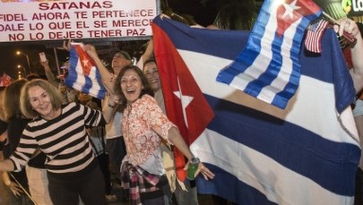 Po śmierci Fidela Castro: Żałoba na Kubie, radość wśród emigrantów z wyspy