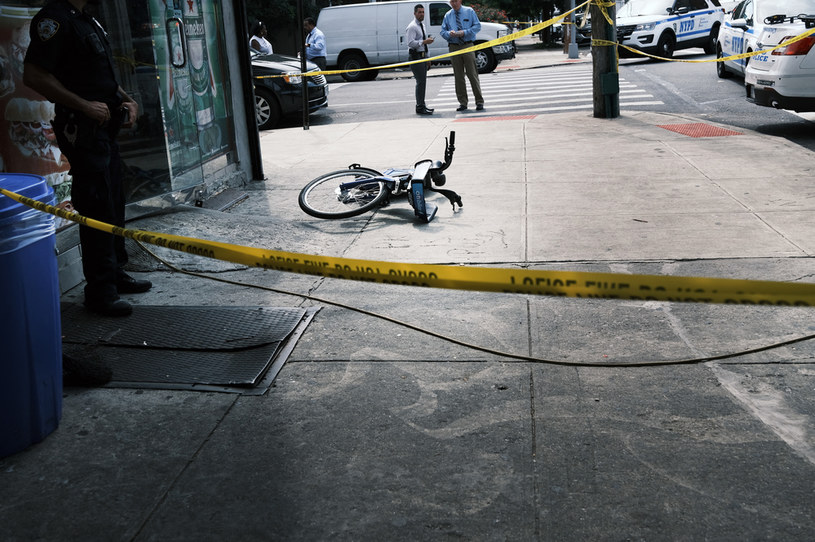 Po strzelaninie na nowojorskim Brooklynie, zdjęcie ilustracyjne /SPENCER PLATT / GETTY IMAGES NORTH AMERICA / GETTY IMAGES VIA AFP /AFP