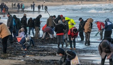 Po sztormie Bałtyk wyrzucił "skarby"