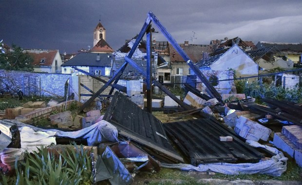 Po tornadzie w Czechach. Gigantyczne zniszczenia, domy zrównane z ziemią 