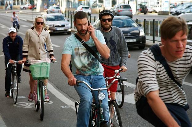 Po ulicach Sztokholmu codziennie porusza się 65 tys. rowerzystów /&copy;123RF/PICSEL