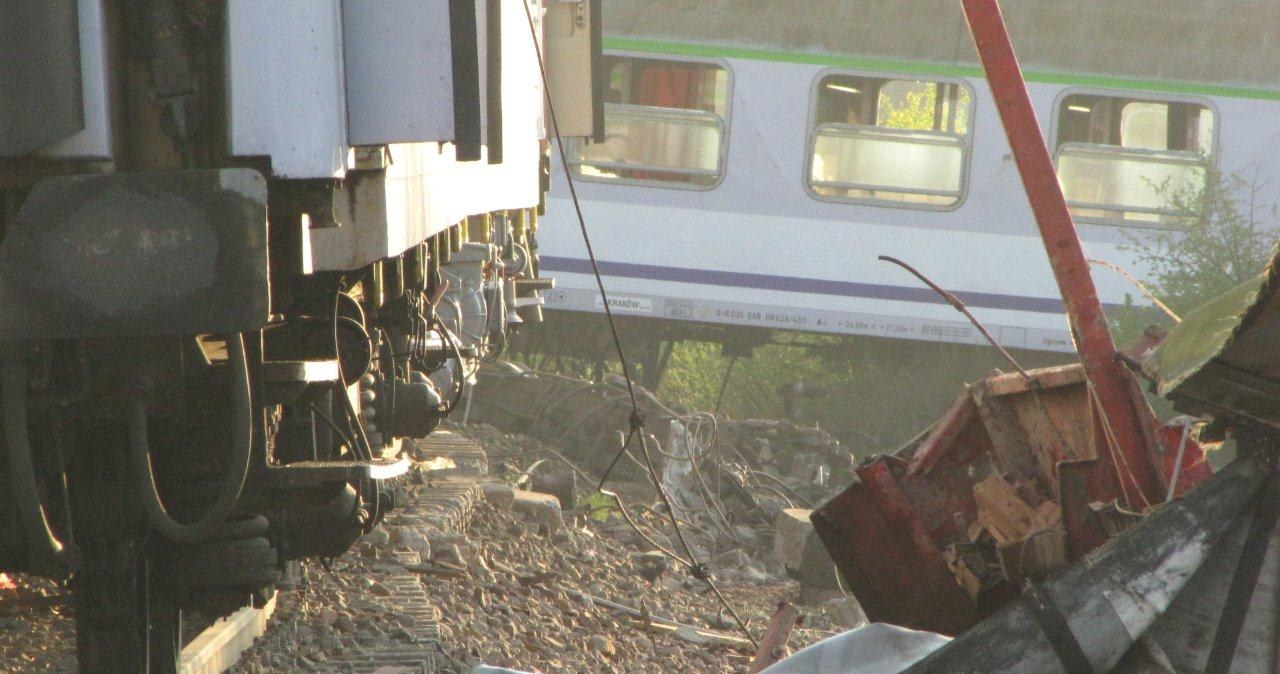 Po wypadku kolejowym w Mostach 