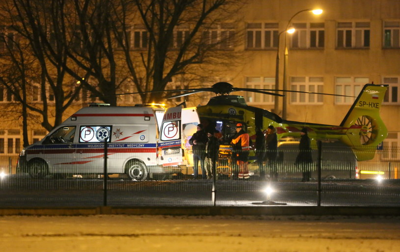 Po wypadku samochodowej kolumny rządowej premier Beata Szydło została przetransportowana do Warszawy śmigłowcem LPR /Leszek Szymański /PAP