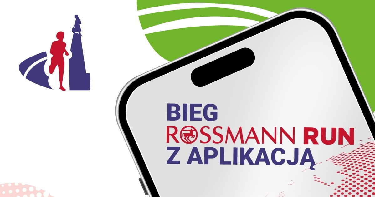 Pobiegnij z aplikacją Rossmann i zgarnij 50% rabatu na zakupy! /Rossmann / Materiały prasowe /INTERIA.PL