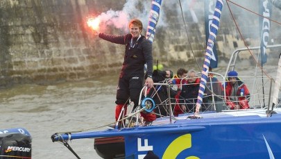 Pobito rekord w samotnym rejsie dookoła świata