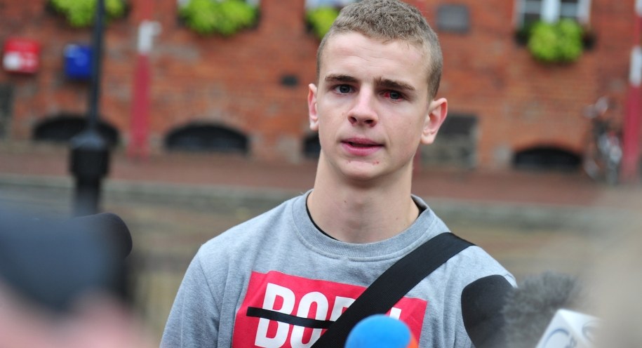 Pobity 20-latek /Marcin Bielecki /PAP