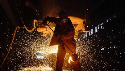 Pochód Ludzi Ognia na ulicach Chorzowa