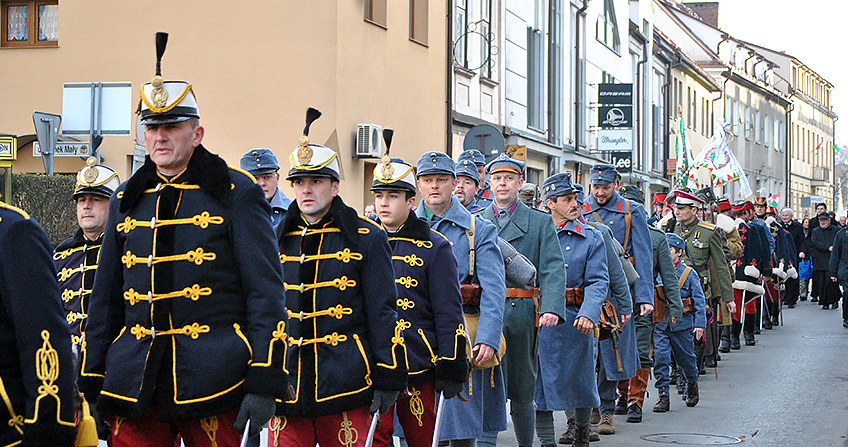 Pochód na Rynek. Fot: Małgorzata Żyłko/INTERIA /