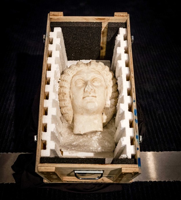 Pochodząca z Syrii Julia Domna (ok. 165–217) była drugą żoną cesarza Septymiusza Sewera, matką Karakalli /REMKO DE WAAL /PAP/EPA