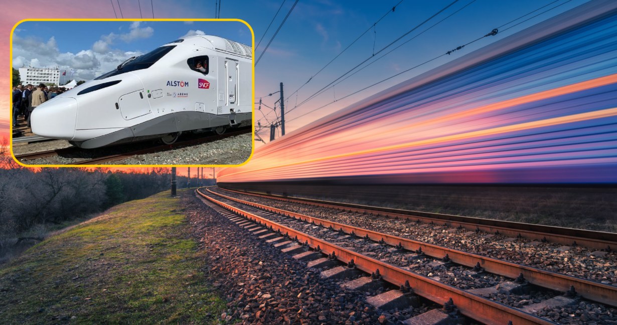 Pociąg nowej generacji, czyli TGV M wjedzie na tory już w 2024 roku /123RF/PICSEL