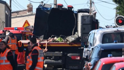 Pociąg TGV zderzył się z ciężarówką. Polski kierowca zatrzymany