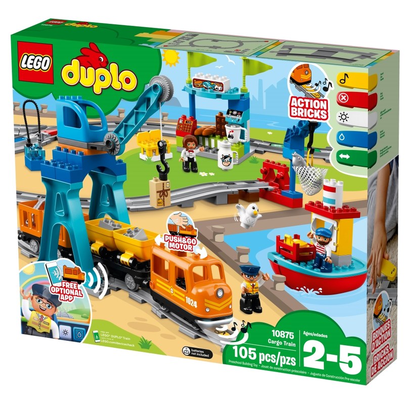 Pociąg towarowy LEGO DUPLO /materiały prasowe