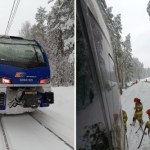 Pociąg uderzył w drzewo zwisające nad torami. Jest komunikat PKP