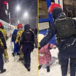 ​Pociąg ze 180 pasażerami utknął w zaspach