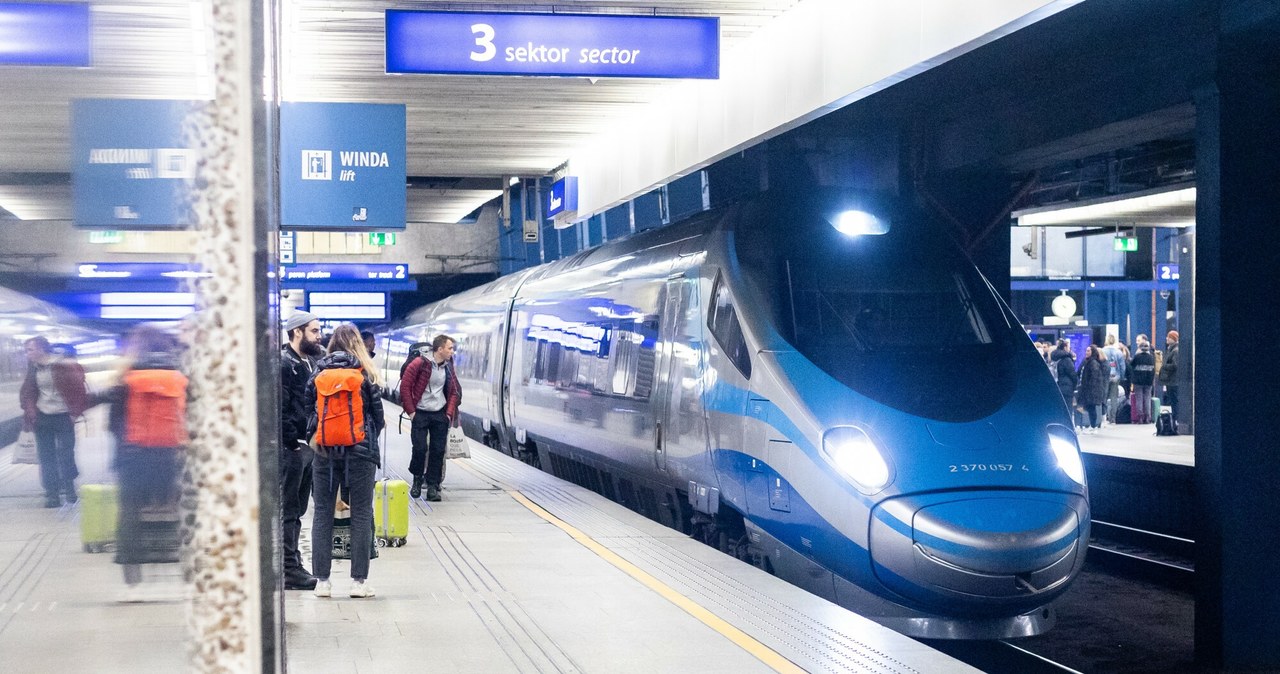 Pociągi Pendolino zaczną bezpośrednio kursować z Warszawy do Świnoujścia. Zdjęcie ilustracyjne. /Foto Olimpik /Reporter