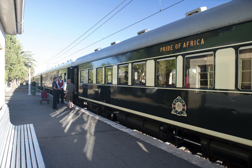 Pociągi Rovos Rail są często nazywane Dumą Afryki. Nazwa pojawiła się nawet na ich wagonach. /East News